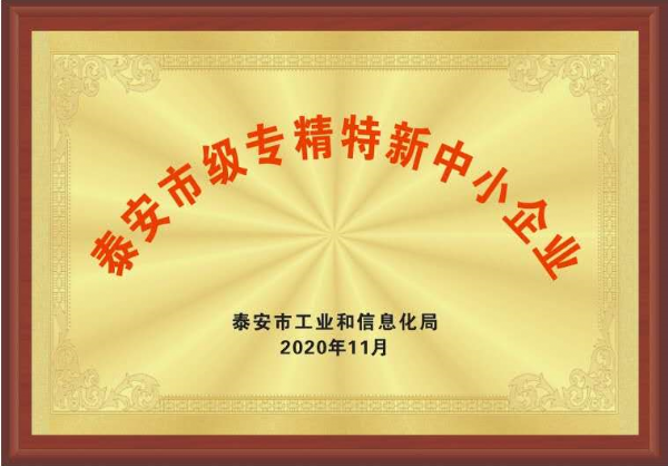 山東嘉云集團榮獲專精特新中小企業(yè)