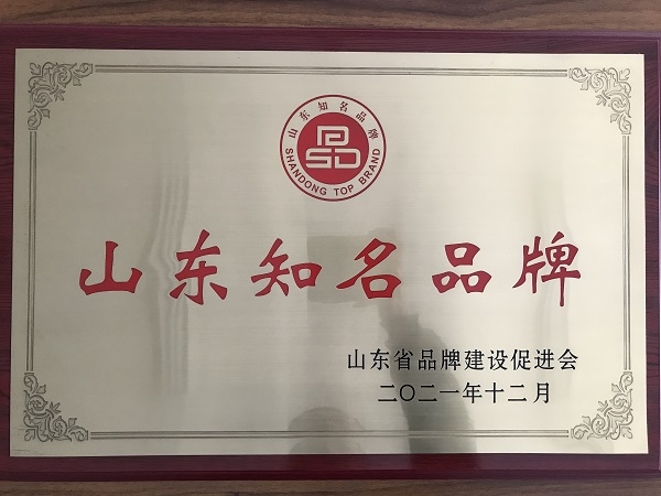 ? 山東嘉云集團榮獲山東知名品牌
